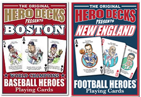 Boston and New England Heroes Playing Cards