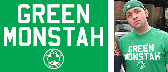 The Green Monstah - Boston Red Sox Fan Tribute Fenway Park T-shirt – Ann  Arbor Tees
